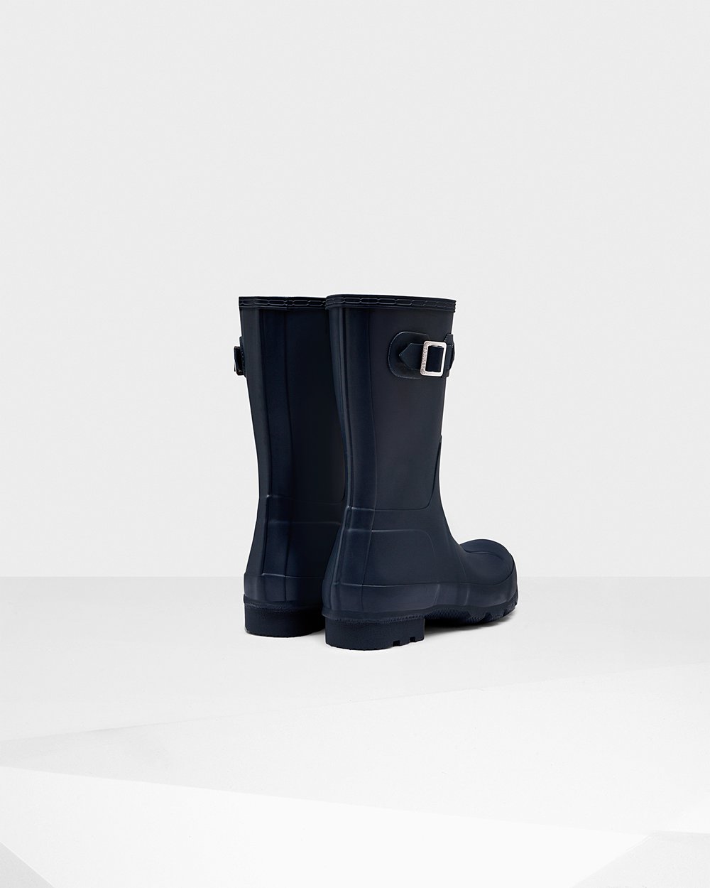 Mens Hunter Short Rain Boots Navy - Original - 6023981-EA